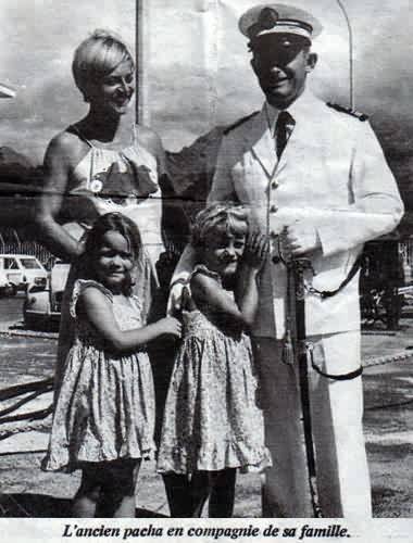 Le commandant Yves Naquet Radiguet et sa famille