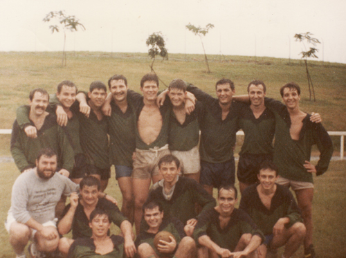 Equipe de rugby 1986
