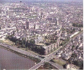 Vue gnrale d'Angers