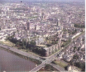 Vue gnrale d'Angers