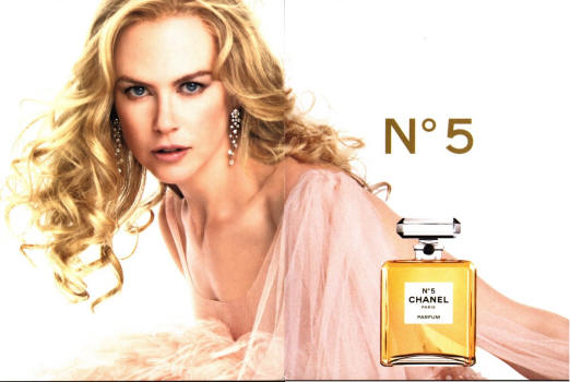 Chanel N°5 - Nicole Kidman. Double Page (10/2006). CHA32 - Qté 04