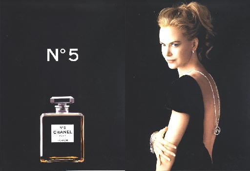 Chanel N°5 - Nicole Kidman. Double Page (10/2007). CHA48 - Qté 03