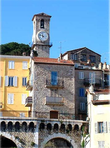 Suquet and its bell-tower