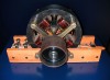 Moteur à induction triphasé de Tesla