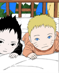 Naruto et Sasuke petit  