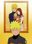 Kushina, Minato , Naruto Uzumaki Bb , la famille