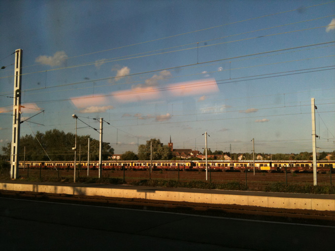 Waziers depuis la gare