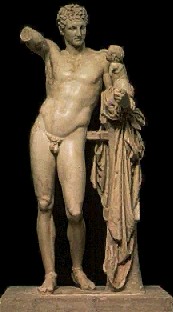 Herms portant Dionysos enfant