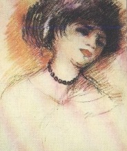 Van Dongen, Portrait de Fernande Olivier - jpg 15 k