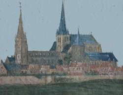 L'abbaye St Winoc en 1641