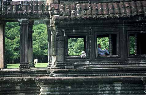 Angkor, c'est reposant...