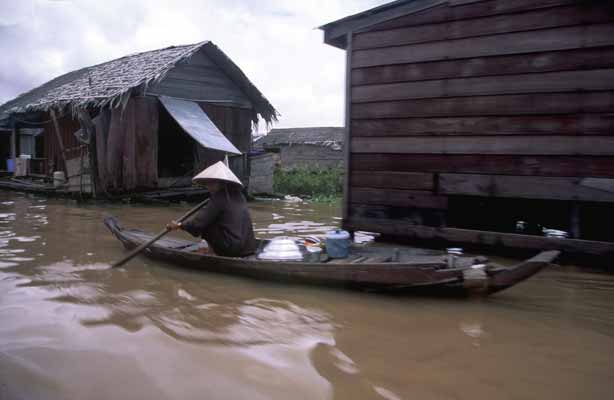 Dans les rues de Kompong Luong