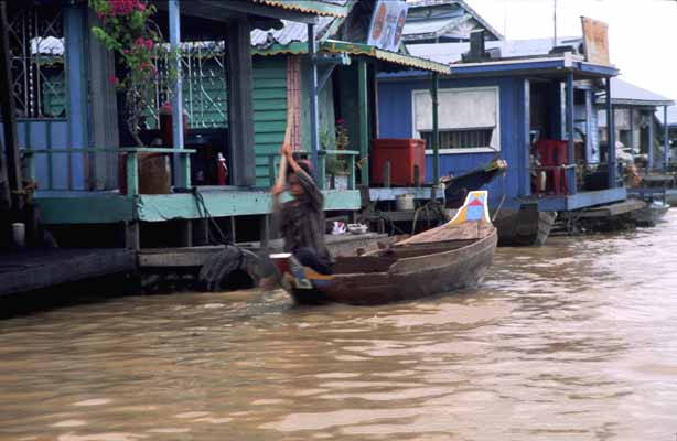 Dans les rues de Kompong Luong