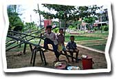 Jardin public de Kompong Thom