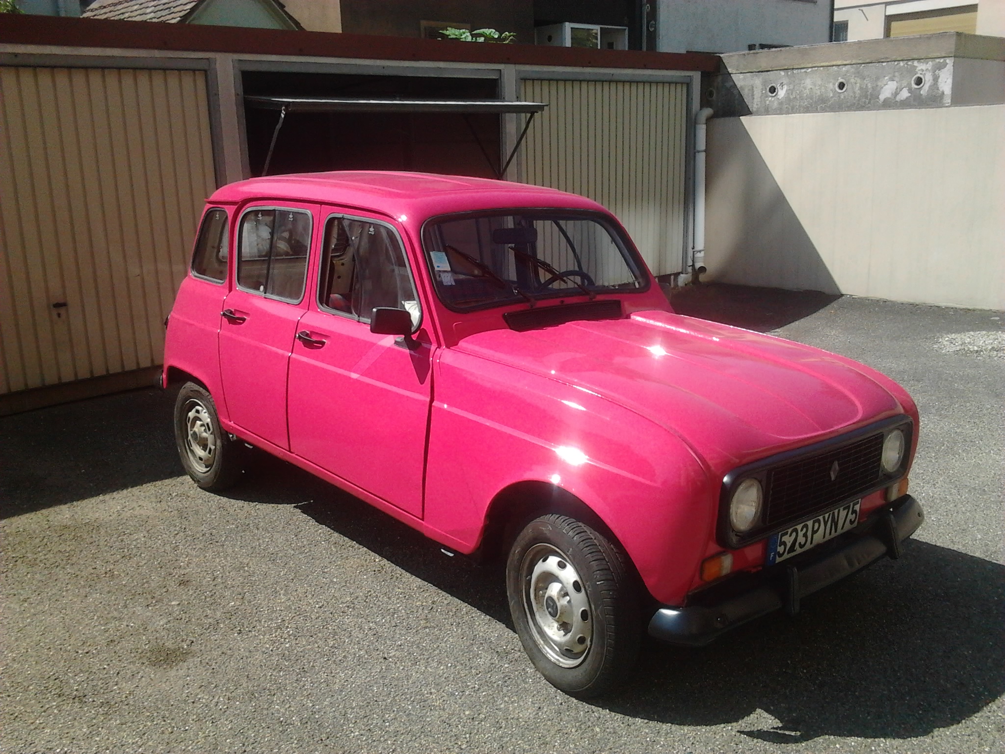 Notre 4 ailles en rose