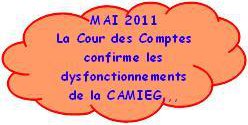 La Cour des Comptes, confirme les dysfonctionnements de la CAMIEG...