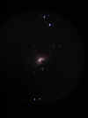 Ceinture d'Orion avec la nbuleuse : 21 avril 2004 - Beau Temps - Canon A70 - Pose de 15s, 100 ISO, f/D 2.8 (Image brute) (688 Ko)