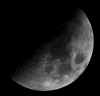 Lune : Premier quartier : 30 dcembre 2003 - Beau temps mais turbulent - Toucam Pro II - Mosaque de 6 images   (189 Ko)