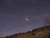 Vnus dans les Pliades : 4 avril 2004 - Grand angle - Canon A70, pose 15s, f/D 2.8   (1,6 Mo)