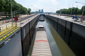 Lock on the Maas