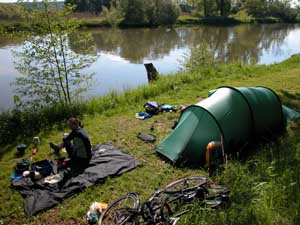 Campsite in Bug, Near Bamberg