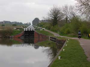 Caen Hill flight of locks