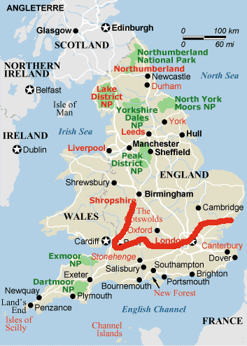 england map