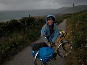 Vauville, Anse de Vauville, it's raining