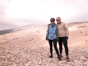 Towards the summit of Mt Ventoux