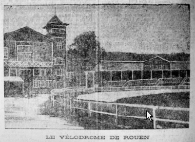 Le vélodrome en 1908