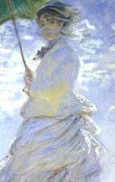 Monet : la femme à l'ombrelle