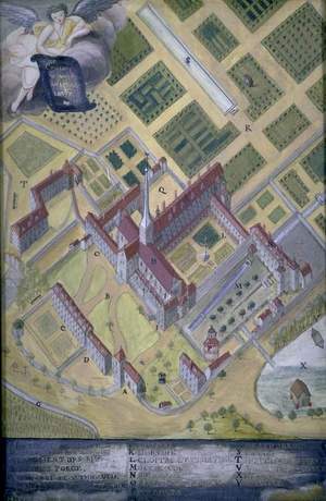 Plan de l'abbaye de Port-Royal