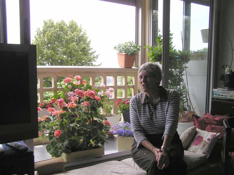 Francoise au balcon