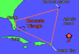 localisation du triangle des bermudes