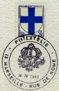 Blason de 1738 (Oblitration)