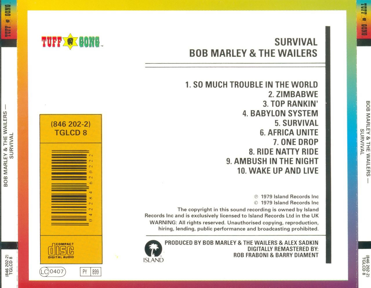 Survival - Bob Marley, Bob Marley the Wailers Songs